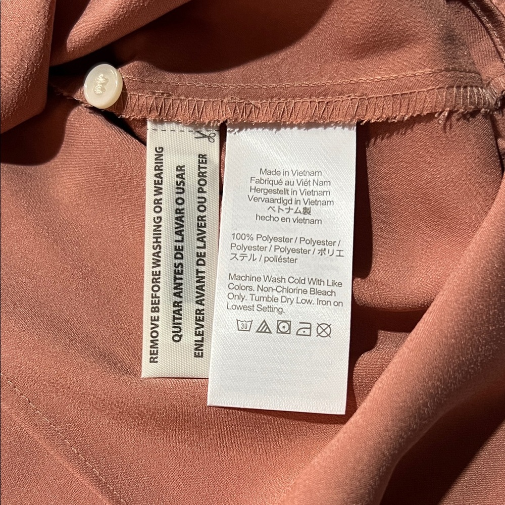 J. Crew Collared Satin Pop over Long-Sleeve elegant minimalist work top edgy - Picture 9 of 10